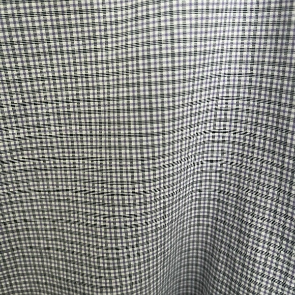 Bonobos Jetsetter Stretch Dress Shirt 15.5” x 33” in Navy Lavender Check - Picture 4 of 4